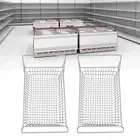 2pcs Freezer Baskets For Chest Freezer Wire Storage Basket Bins Organizer