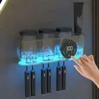 Toothpaste Dispenser Toothbrush Sanitizer Toothbrush Sterilization UV Light