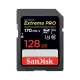 【SanDisk】Extreme PRO 128G SDXC SD UHS-I V30 U3 (公司貨)