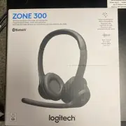Logitech Zone 300 Bluetooth Wireless Headset - Black New in box