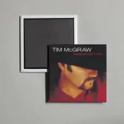 Tim McGraw - Greatest Hits Album Cover Locker Fridge Magnet
