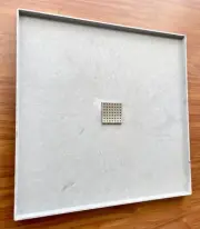 SMC Tile Tray Shower Base 1000X1000mm With Stainless Steel Grate