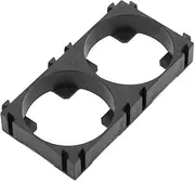 Respicefinem 50pcs Double Cell 26650 Bracket 56 5x29x8 7mm Battery Pack Plastic Holder Flame Retardant High Temperature Applicable to 26650