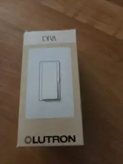 LUTRON DVSTV-WH Lighting Dimmer Control new In Box