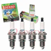 4 pc Denso Iridium TT Spark Plugs for 1978-1987 Subaru Brat 1.6L 1.8L H4 ff (for: Subaru)