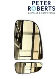 Genuine Fiat Ducato Heated Mirror Glass- OFFSIDE- For Van/Motorhome