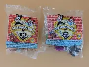 Vintage Wendy's ANIMANIACS Warner Bros. Cartoon Lot of 2 New & Sealed Toys 1998