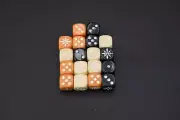 Warhammer AoS Age Of Sigmar Warcry 40k Sundered Fate Dice Set(18) 16mm - new OOP
