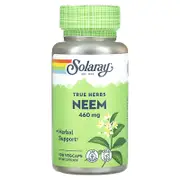 Solaray, True Herbs, Neem, 460 mg, 100 VegCaps