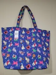 Vera Bradley Grand Tote in Cotton Catnip Christmas Brand New
