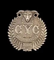 1st New Zealand Mounted Rifles Canterbury Yeomanry Cap Badge Hallmarked Silver