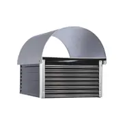 Sandleford Black / Silver Chelsea Lockable Letterbox