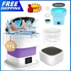 Mini Washing Machine Washer Foldable Washer and Spin Dryer Travel NEW AU Stocks.