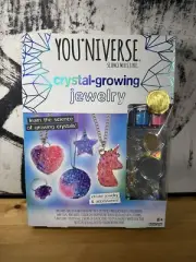 Multi-Color Crystal-Growing Jewelry Stem Activity Kit, Boys and Girls, Ages 8+
