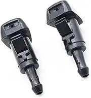 2 Pack Car Windshield Washer Wiper Water Jet Spray Nozzle Windscreen Washer Jets，for Hyundai for Santa Fe 2007-2018