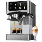 AIRMSEN 20 Bar Espresso Machine with Automatic Milk Frother for Home/ Cappucc,..