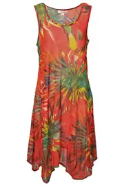 Paradise Mesh Tunic--CLA-9102