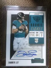 TANNER LEE 2018 PANINI CONTENDERS RC ROOKIE TICKET AUTO AUTOGRAPH NICE
