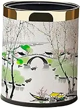 Generic Decorative Trash Bin 10L for Household and Kitchen Use, Style C, as described