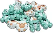 10 Pcs Knitting Needle Stoppers, Knitting Crochet Supplies,Knitting Needle caps fit Size 6-9 Needles,Knitting Needle Point Protectors Cute (Sheep+Bear) Knitting Supplies