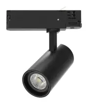 4 Wire 3 Circuit LED Tri-CCT Dimmable Track Head Fittings Spot Light Black