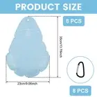 8Pcs Pool Cover Hanging Water Bags with Hooks Sealing Pool Cover Water CapeR