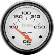 Auto Meter Phantom Series 2-5/8" Short Sweep 100�-250� F Electric Oil