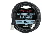 Precision Audio XLR To XLR Studio Stage Microphone Lead 2m MLEAD2
