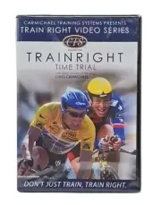 Chris Carmichael Train Right Time Trial Cycling Training DVD NEW Sealed