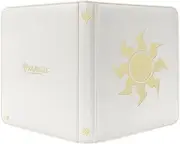 Ultra Pro Mana 8 Plains 12-Pocket Zip Pro-Binder for Magic The Gathering