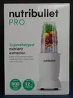 NutriBullet Pro 900-Watt Hi-Speed Blender/Mixer 9-Piece (White) Brand New In Box