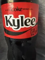 Share a Coke with Kylee 2025 Personalized Gift Coca~Cola Bottle 20oz Zero