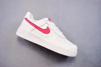 在飛比找樂天市場購物網優惠-Nike Air Force 1 經典白紅 男女鞋