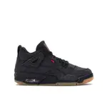 NIKE AIR JORDAN 運動鞋 LEVI'S 4 BG BLACK DENIM TAG: ® ONLY 新品 R