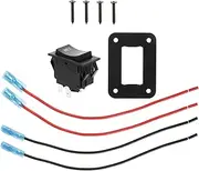 SWOOMEY Switch LED Dimmer Switch WiFi Switch Outlet Electric Polarity Reversing Reverse Switches Controller Toggle Reverse Rocker Car Black Copper