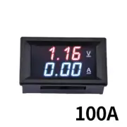 Digital Voltmeter Ammeter 100V 10A 50A 100A LED Display Amp Volt Current Meter