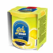 Air Freshener + Lid Lemon Original Areon Gel Can Car Gel Scent Container