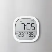 Multifunction Thermometer Hygrometer Desktop Digital Clock Magnetic Alarm Clock