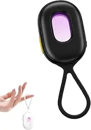 2025 Upgraded Anti-Bug Camera Detector Camera Finder, Hidden-Camera-Detectors, Rechargeable Battery Infrared Scanning Portable for Travel,Hotel,Bathroom (Black)
