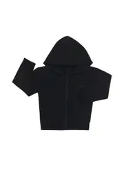 [Bonds] Bonds Kids Essentials Fleece Zip Hoodie in Nu Black Size: 3 3 Nu Black