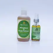 100% Natural Manjakani & Kacip Fatimah Feminine Wash and Arousal Yoni Oil Set.