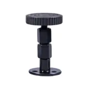 2Pcs Headboard Stoppers, Adjustable Bed Frame Anti-Shake (64-87mm, Black)