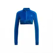 adidas Originals Jeremy Scott Velour Bustier Crop Track Jacket M NWT$150