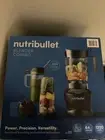 NutriBullet 1200 Watt Blender Combo with Single Serve Cups NBF50500 NEW