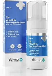The Derma Co AHA-BHA Foaming Cleanser