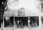 Wangaratta Victoria 1923 - The owner and staff outside Hickey 's G- Old Photo