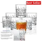 BPA Free Unbreakable Tritan Drinking Glasses - 8.5oz Set for Home & Outdoor Use