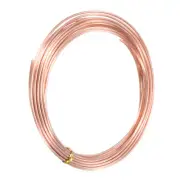 99.9% Soft Copper Wire, 15 Gauge 16FT Pure Copper Wire Craft Wire [1.5mm, 5M]