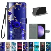 Painted Pattern Case For Samsung A05S A05 A15 S24 A54 A14 A13 A52S Wallet Cover