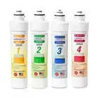 AFC Brand Model AFC-B4-RO-CMBPK 4-Stage Reverse Osmosis Water Filters Replace...